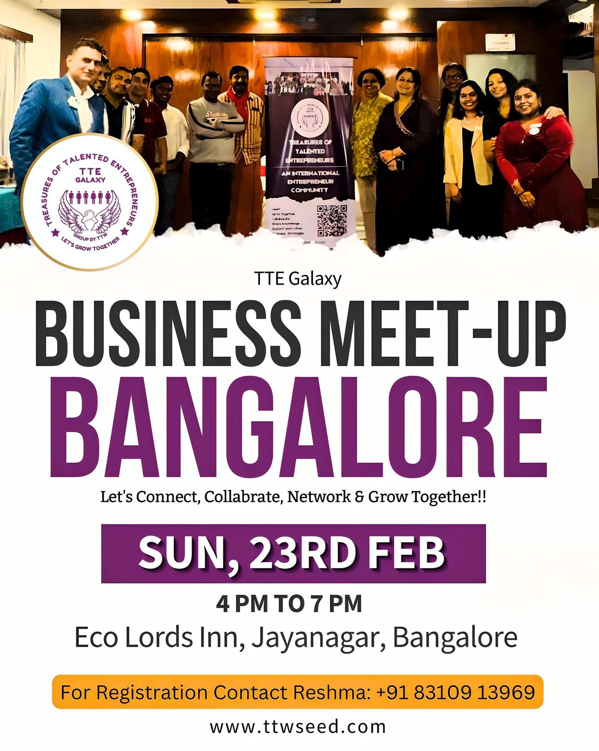 TTE Business Meetup Bangalore