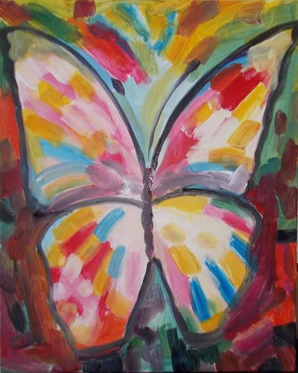 Family Night Marshas Flutterby 30, Tipsy Ypsi Paint & Pour