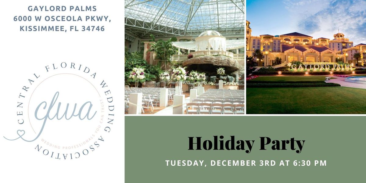 CFWA Annual Holiday Party at Gaylord Palms