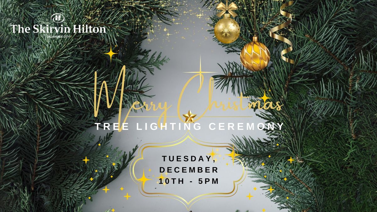 The Skirvin Hilton's Annual Tree Lighting Event