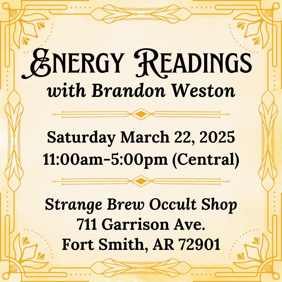 Energy Readings with Brandon Weston 