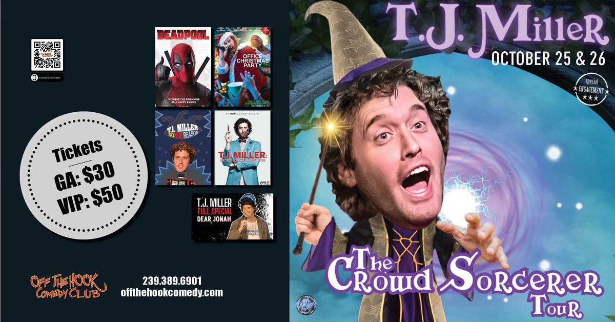 Comedian T.J. Miller Live in Naples, Florida!