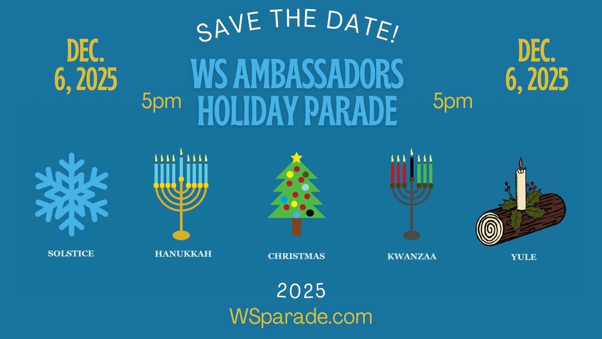 2025 WS Ambassadors Holiday Parade