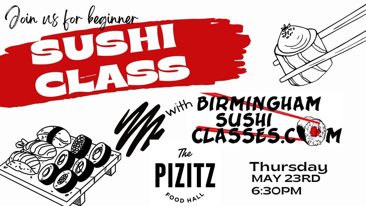 Beginner Sushi Class-Birmingham