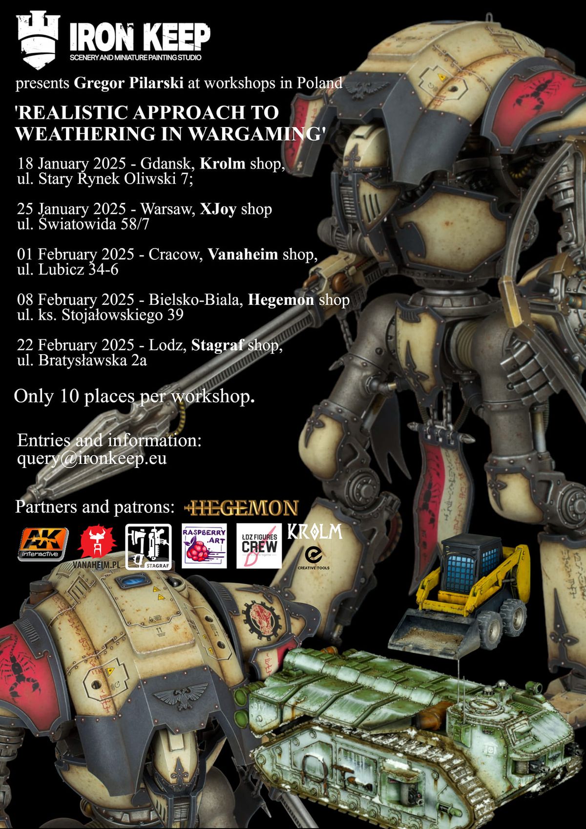 Weathering Workshop with Iron Keep Studio 