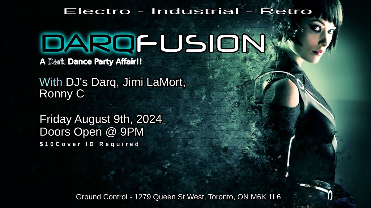 DarqFusion - A Dark Dance Party Affair!! (Platinum Blonde\/Billy Idol After-Party)