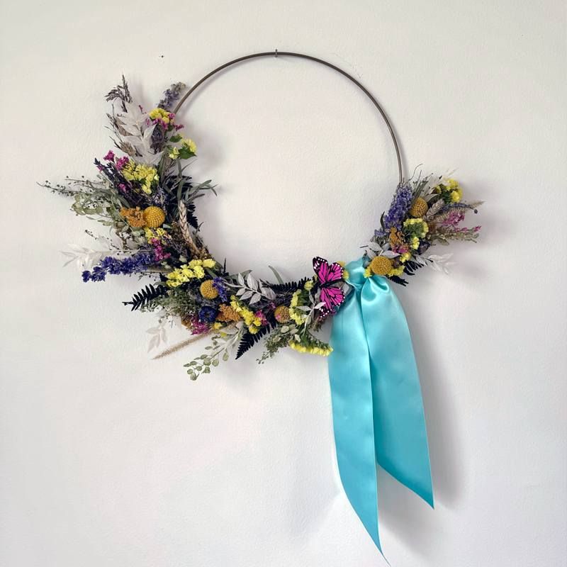 Crescent Summer Wreath 