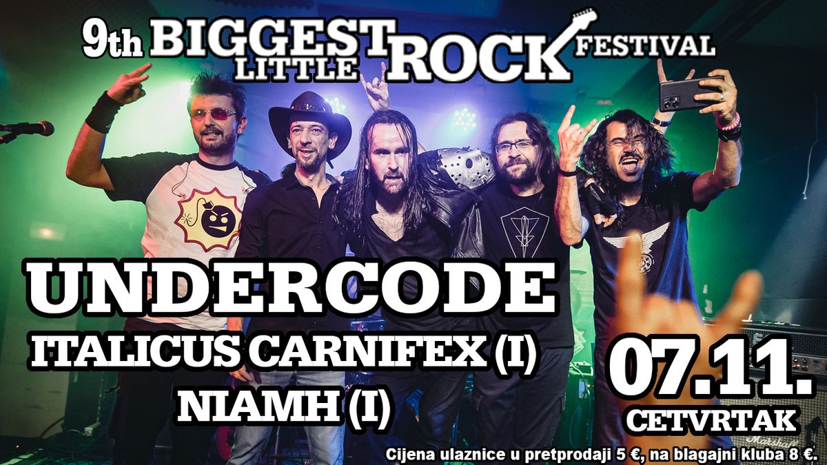 UNDERCODE \u2013 NIAMH (I)\u2013 ITALICUS CARNIFEX (I)