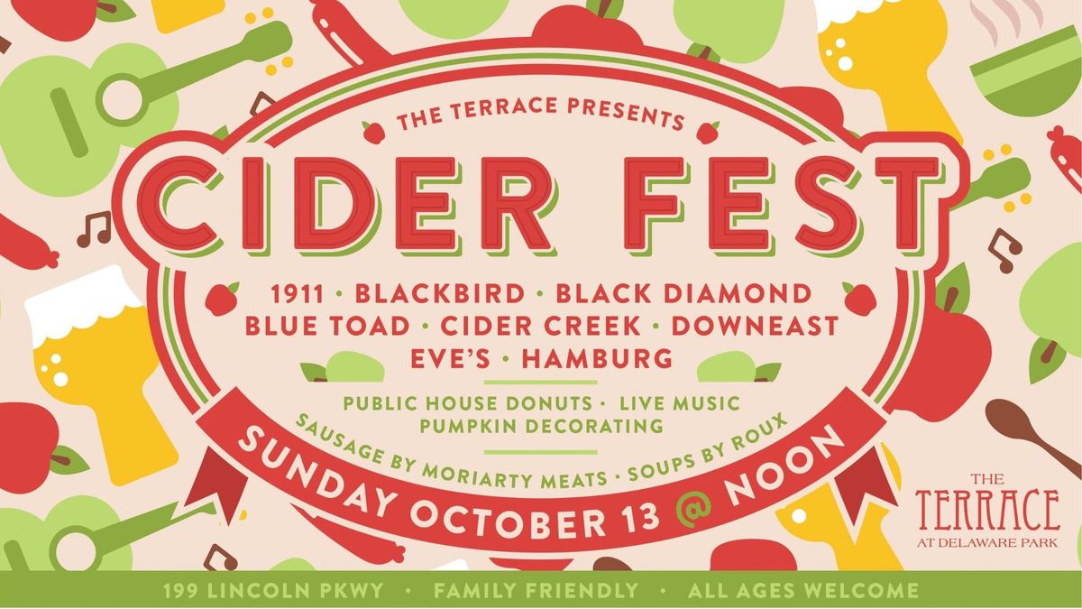 Cider Fest 2024 | 5th Annual | Delaware Park