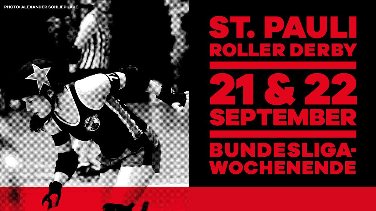 Roller Derby-Bundesligawochenende bei St. Pauli Roller Derby