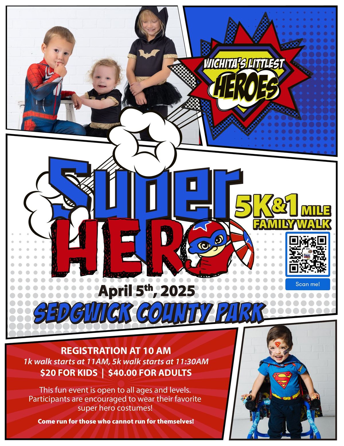 Superhero 5k and Family Walk 