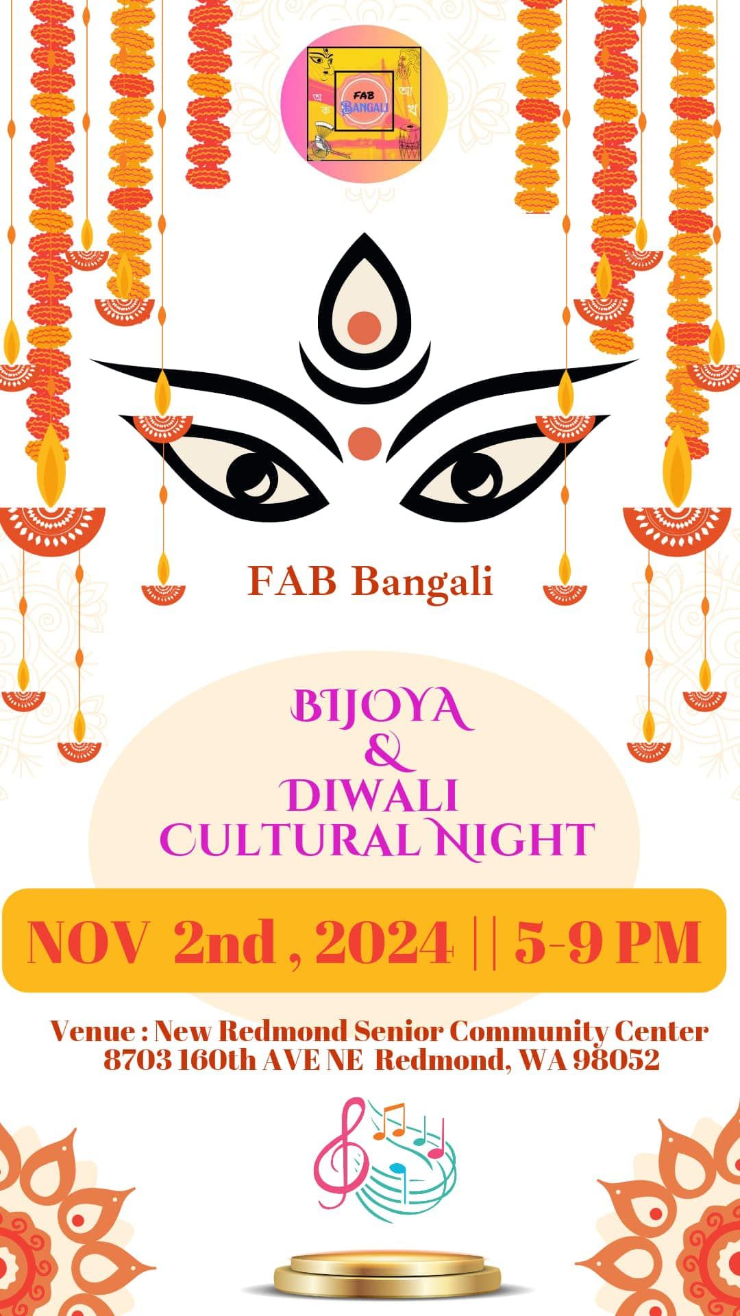 Fab Bangali Bijoya and Diwali Cultural Night