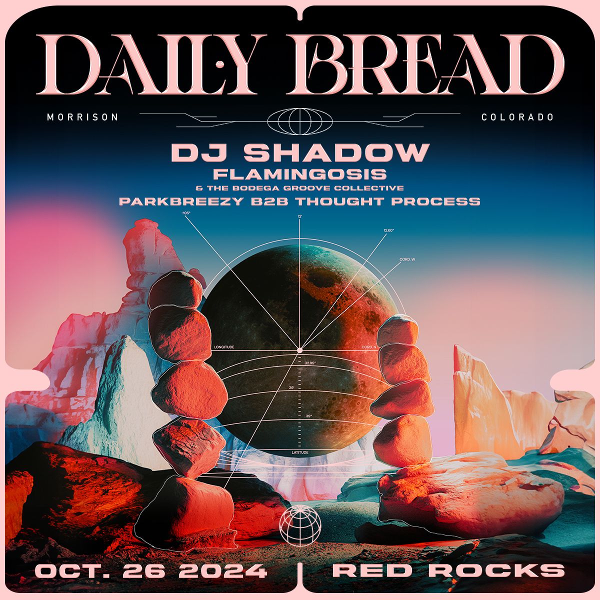 Daily Bread with DJ Shadow, Flamingosis Live Band, parkbreezy, and Thought Process