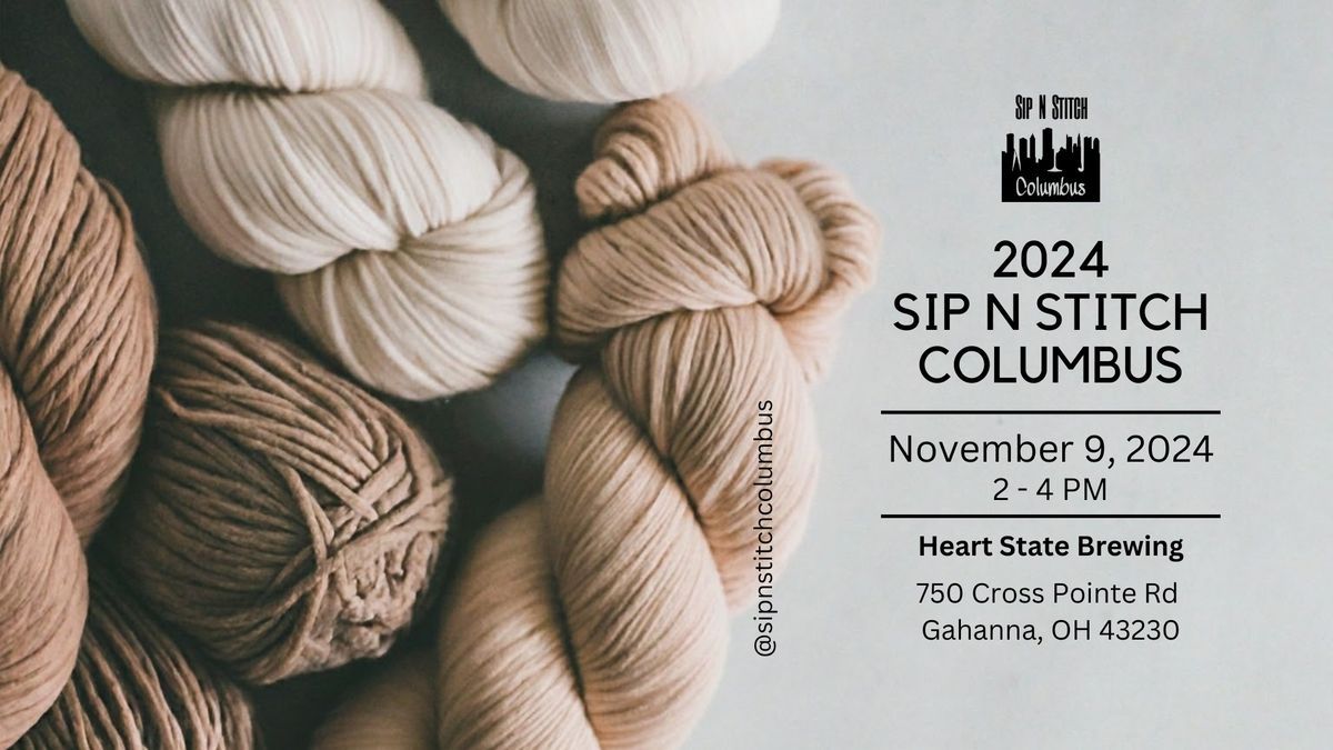 November Sip N Stitch 2024