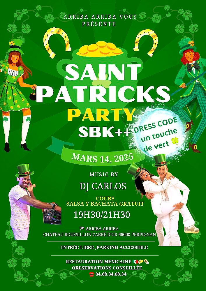 SAINT PATRICKS PARTY SBK++ A ARRIBA ARRIBA 