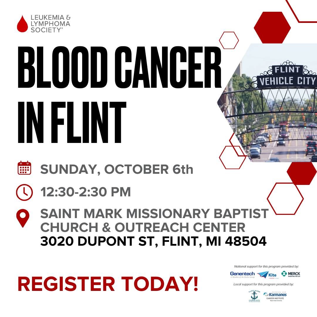 Blood Cancer in Flint - Registration Required