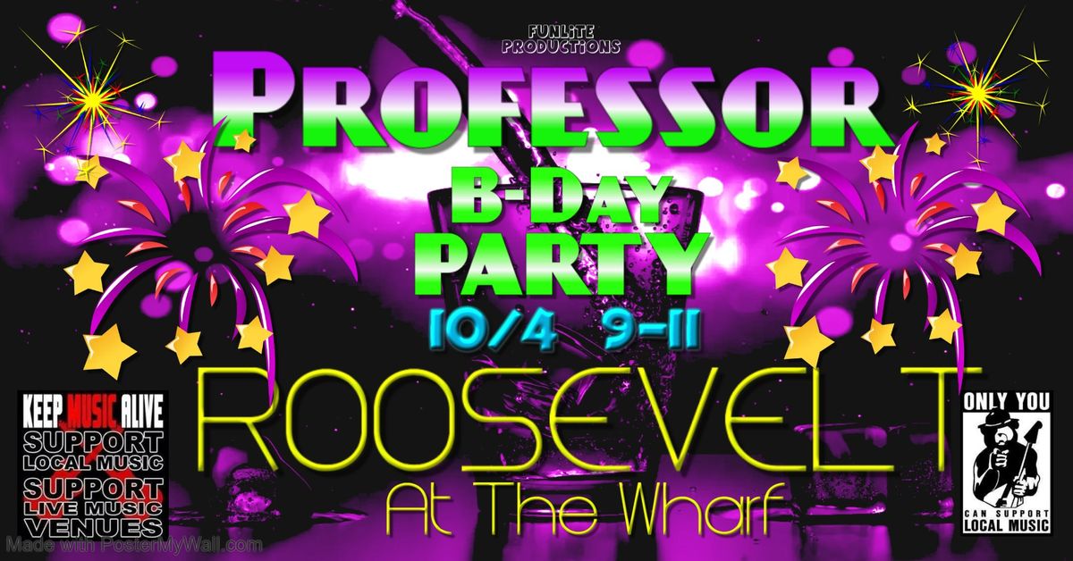 Professor B-Day Party Full Band Show