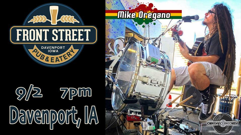 Mike Oregano at Front Street Brewery