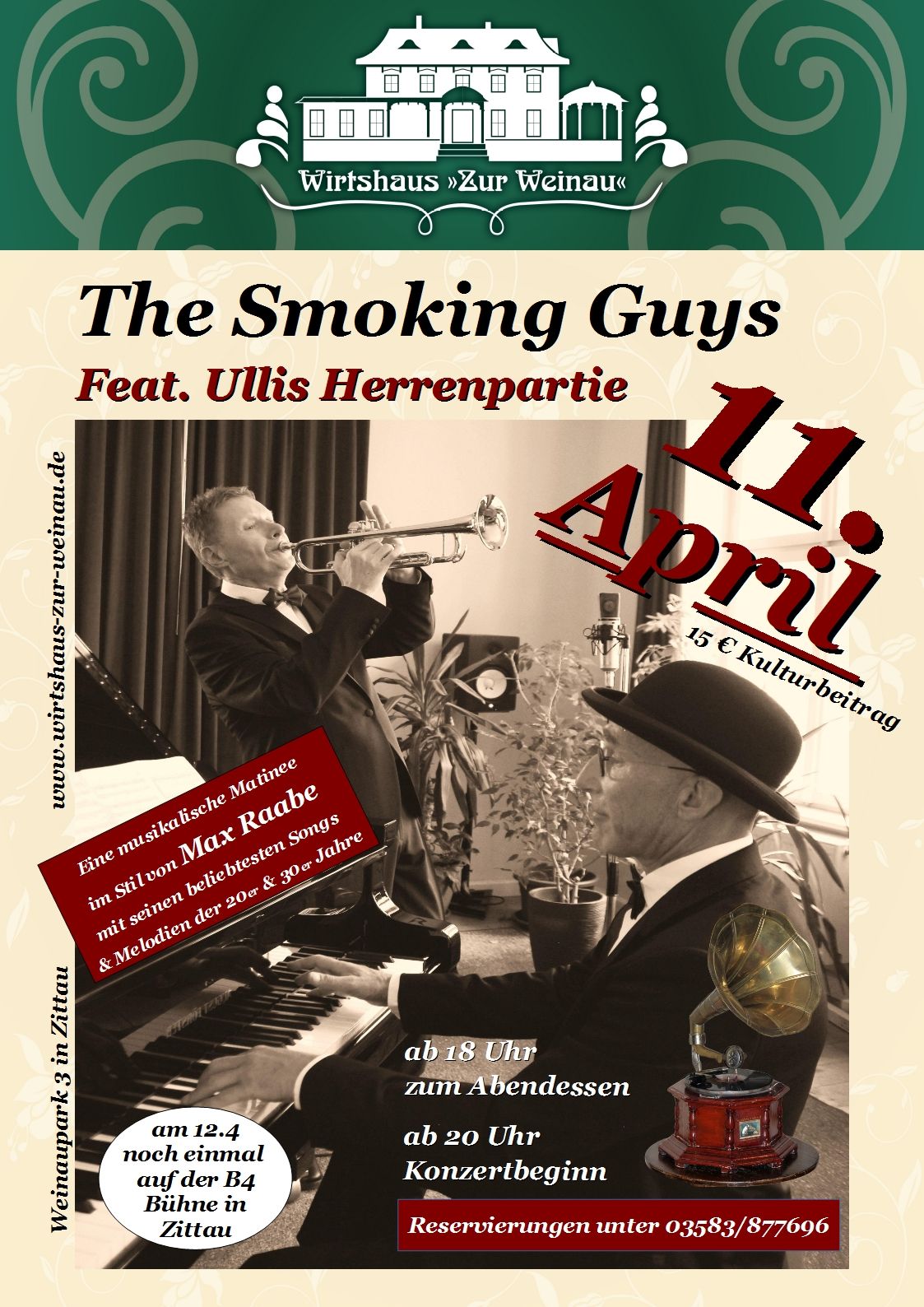 Max Raabe Abend mit den Smoking Guys