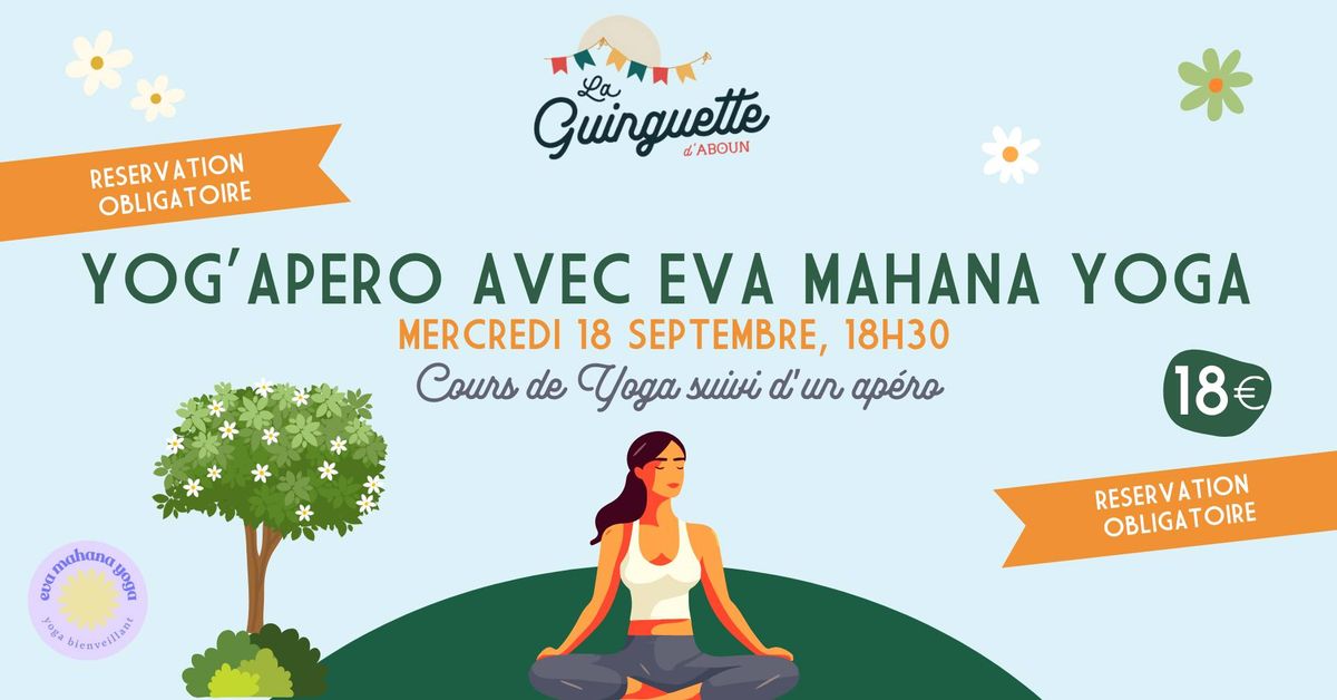 YOG'APERO avec Eva Mahana Yoga