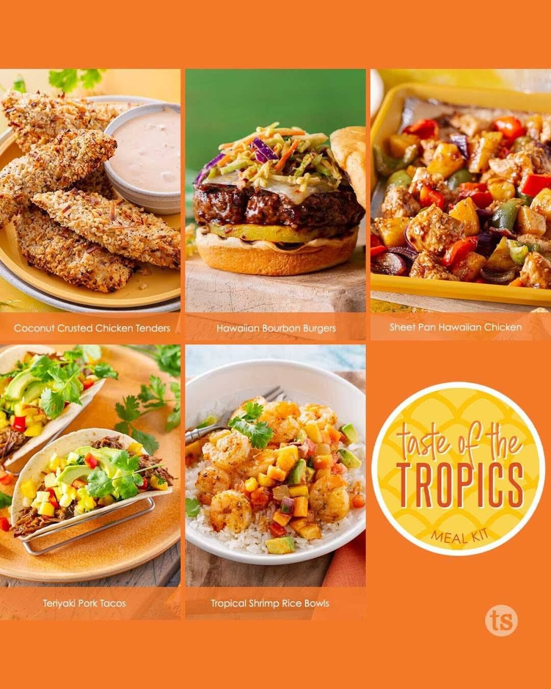 Taste of The Tropics Freezer Meal Workshop 