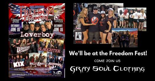 Gray Soul at the Freedom Festival