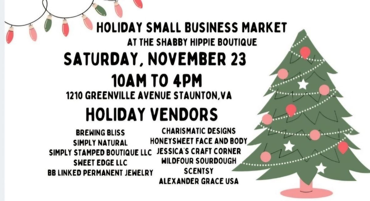 Small Business Holiday Market