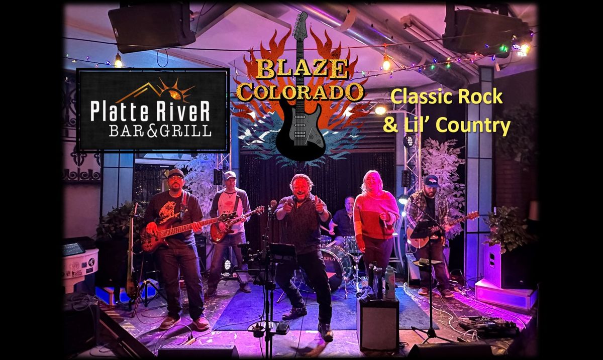 Blaze Colorado @ Platte River | Classic Rock & Country Rock Covers