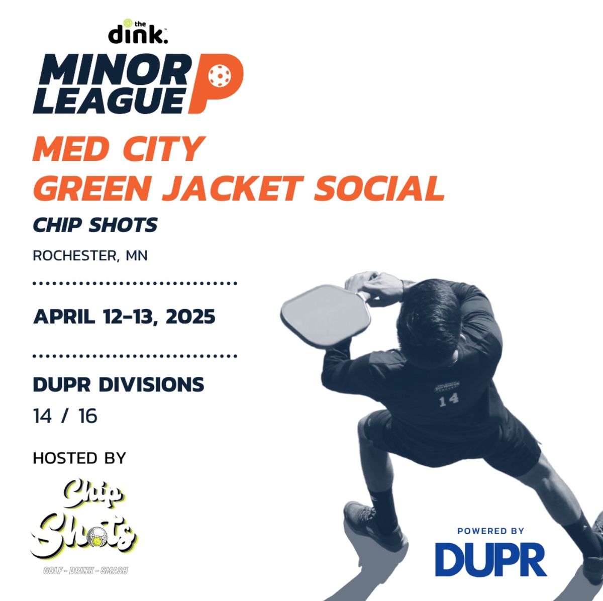 Green Jacket Social - Minor League Pickleball