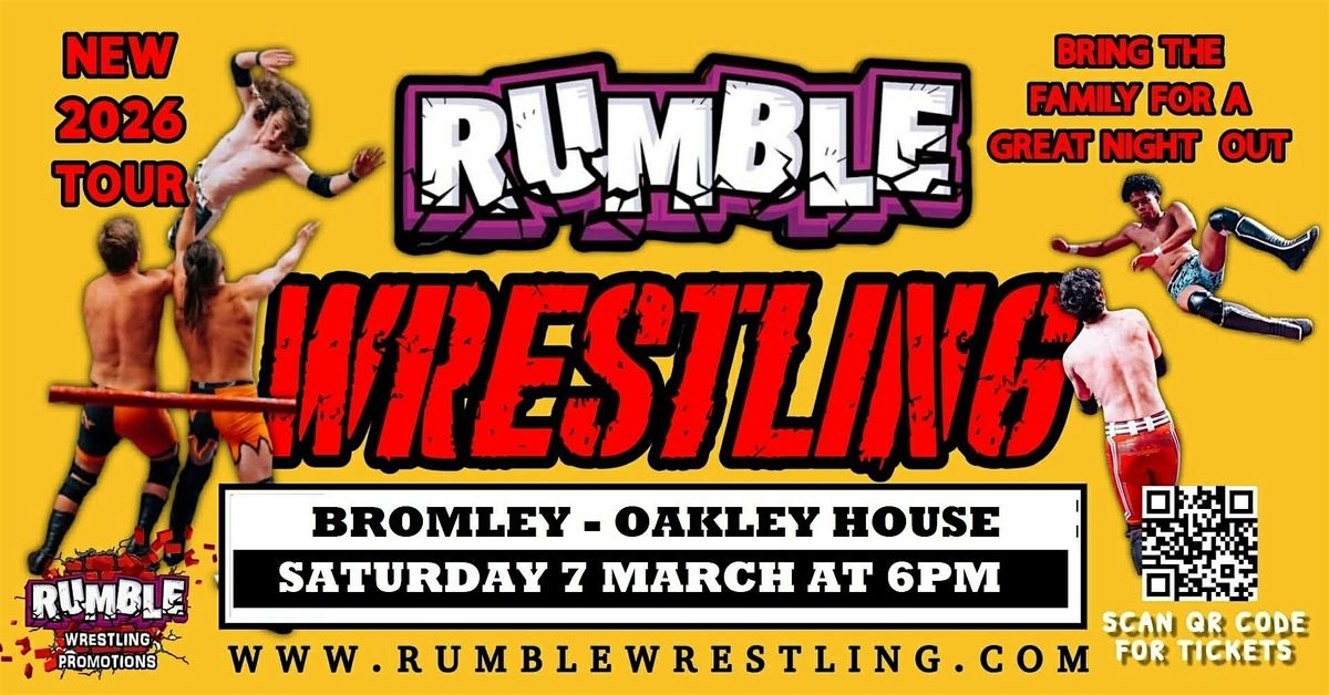 Rumble Wrestling 2026 Tour Comes to Bromley