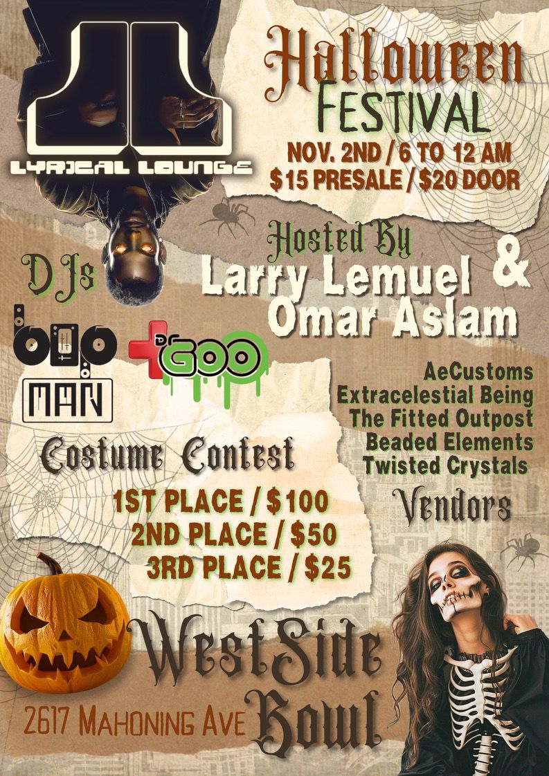 Lyrical Lounge Halloween Festival at the Westside Bowl