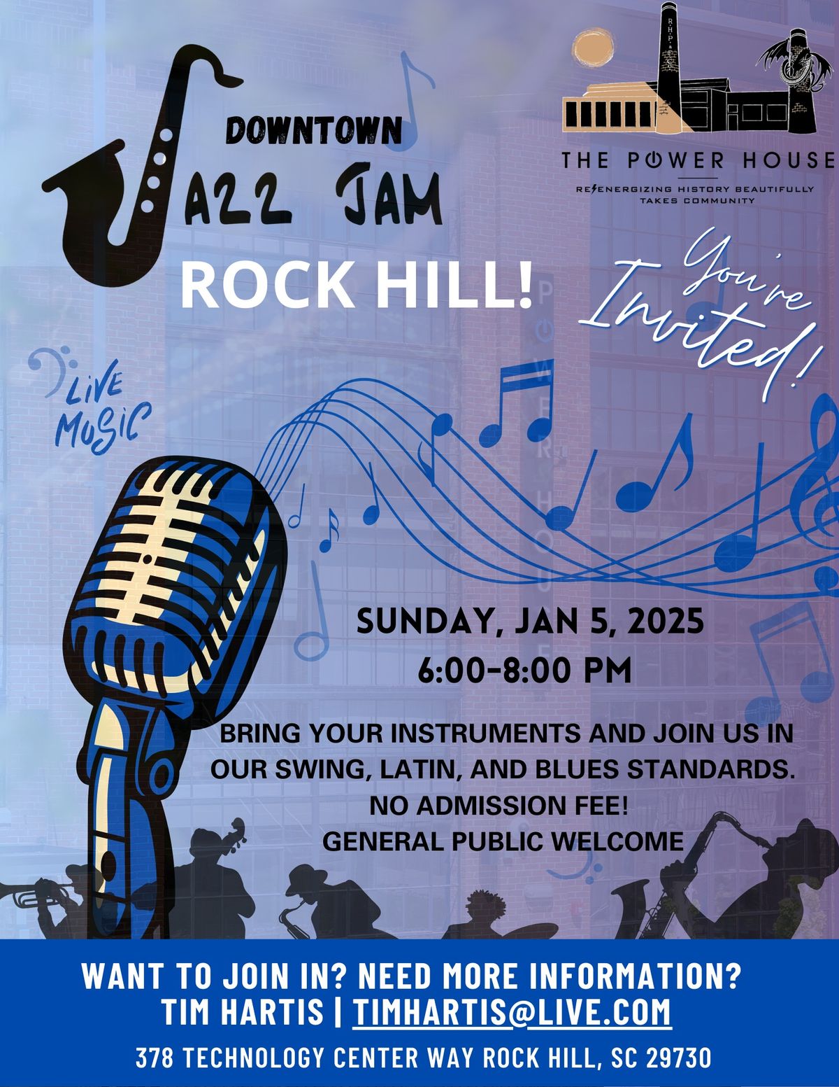 Downtown Jazz Jam: Rock Hill