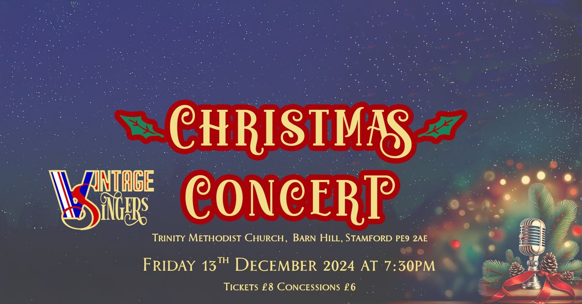 The Vintage Singers Christmas Concert 2024