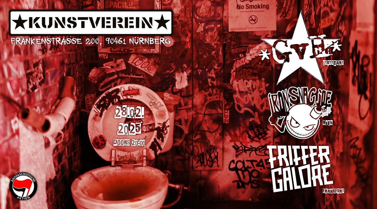 GVH \/\/ IRON SNAG JOE \/\/ FRIFFER GALORE - N\u00fcrnberg Kunstverein