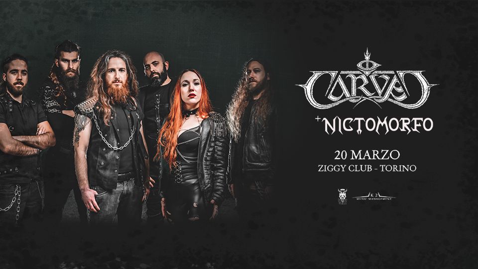 CARVED + NICTOMORFO \/ 20 MARZO @ZIGGY CLUB