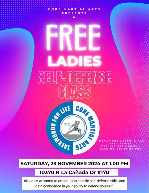 Tucson Free Ladies Self-Defense Class