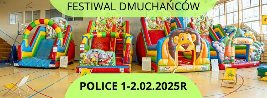 Festiwal dmucha\u0144c\u00f3w by Dino Event | Police | 1-2.02.25r