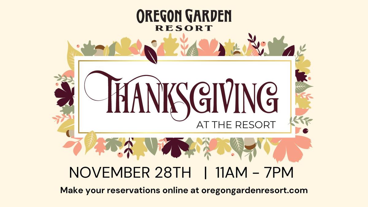 Thanksgiving at the Resort