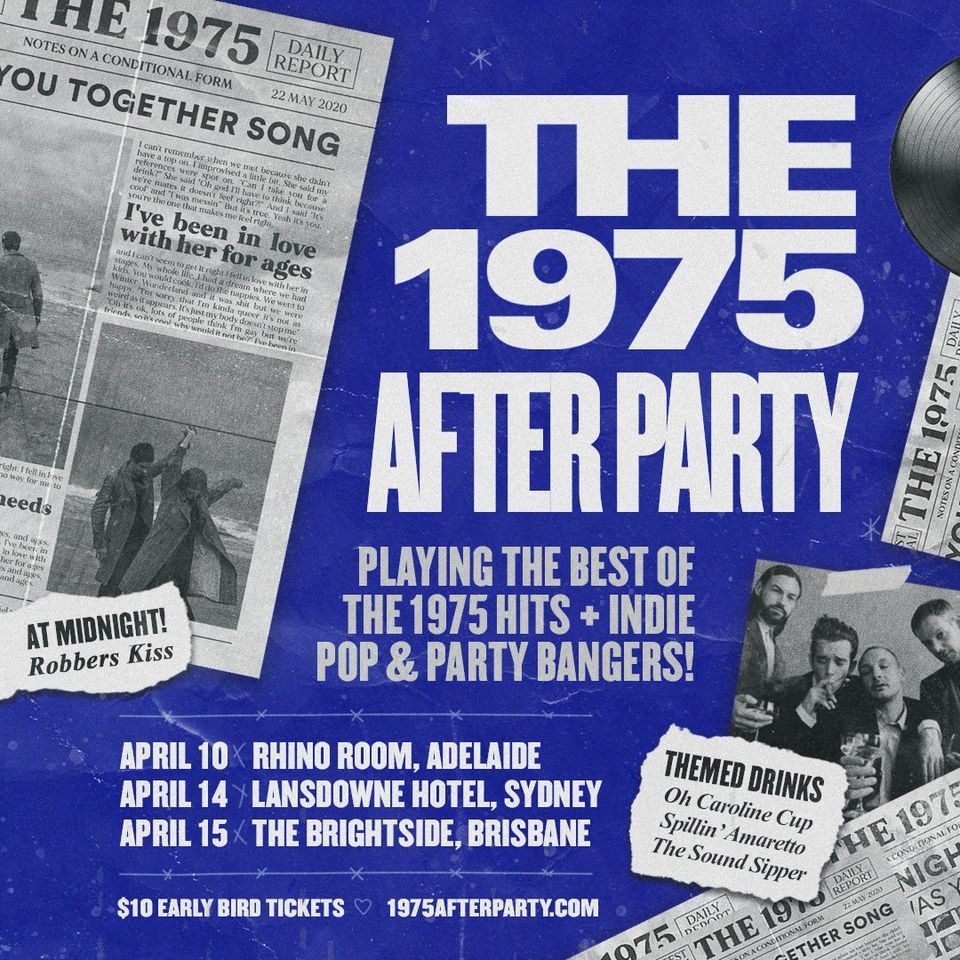 The 1975 AFTER PARTY Adelaide