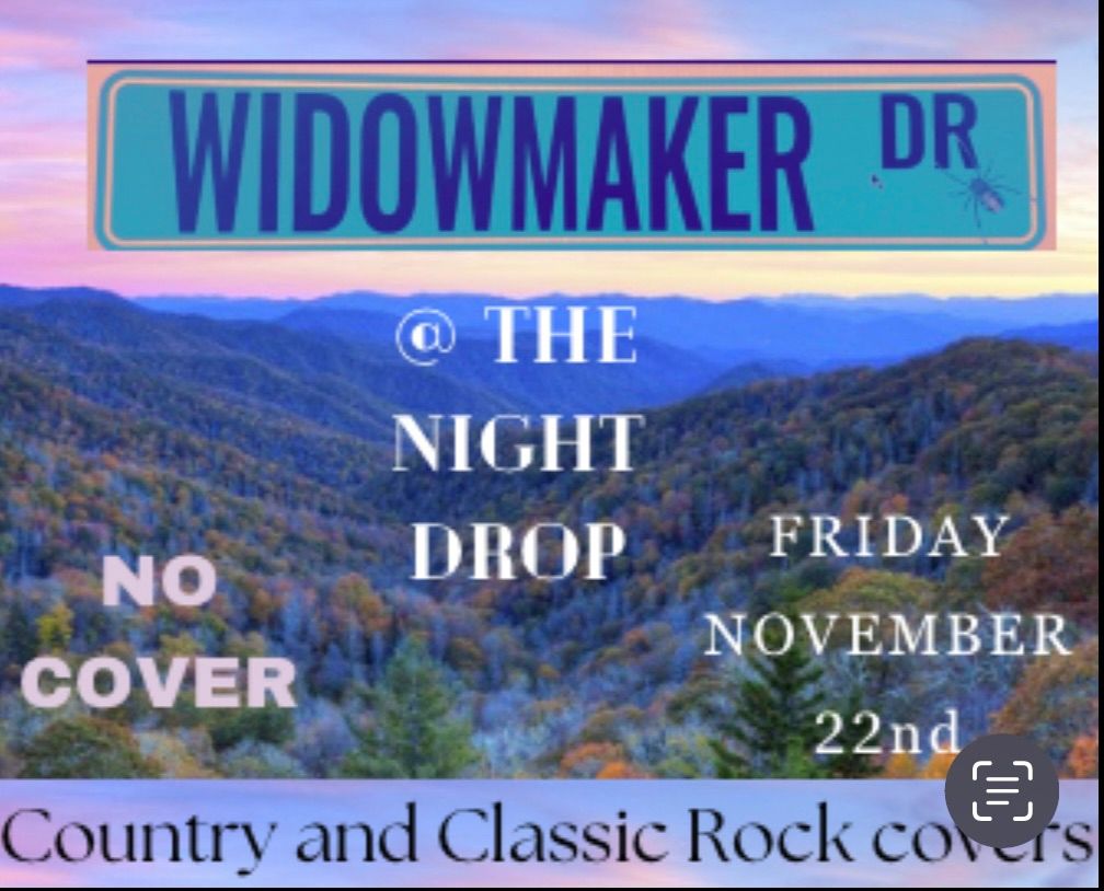 WidowMaker Drive Live at the Night drop