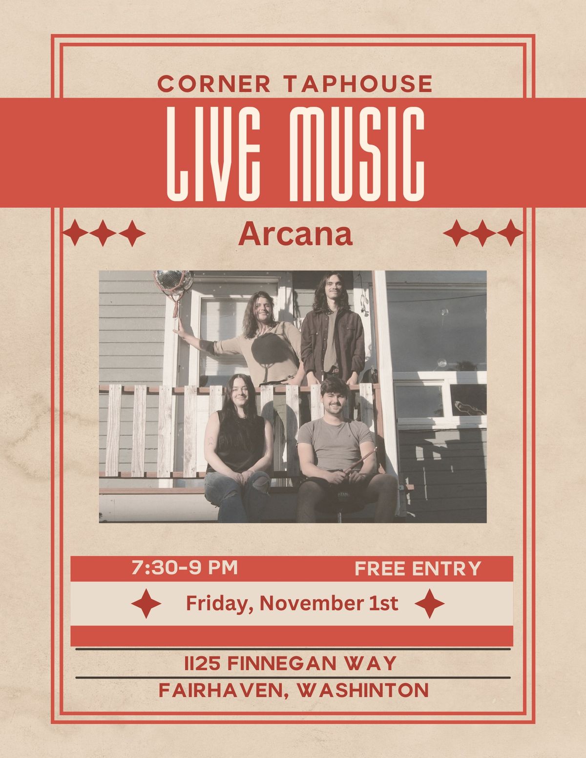 Live Music- Arcana