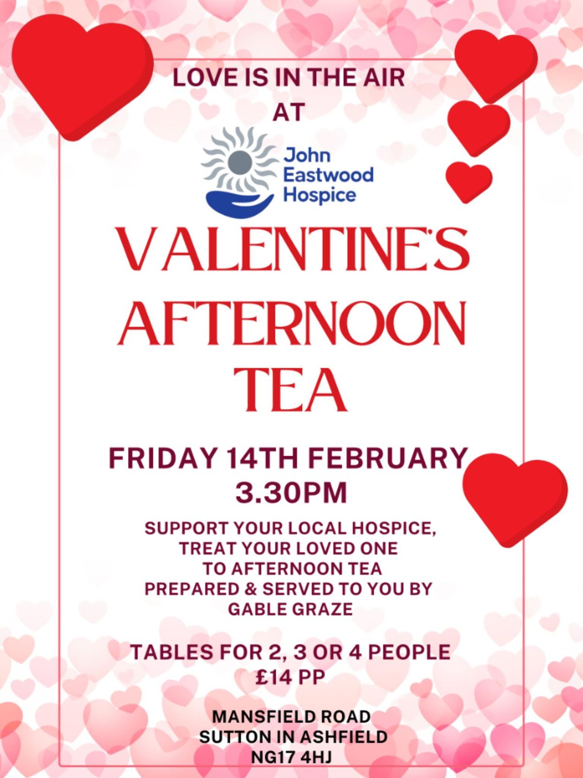 Valentines Afternoon Tea