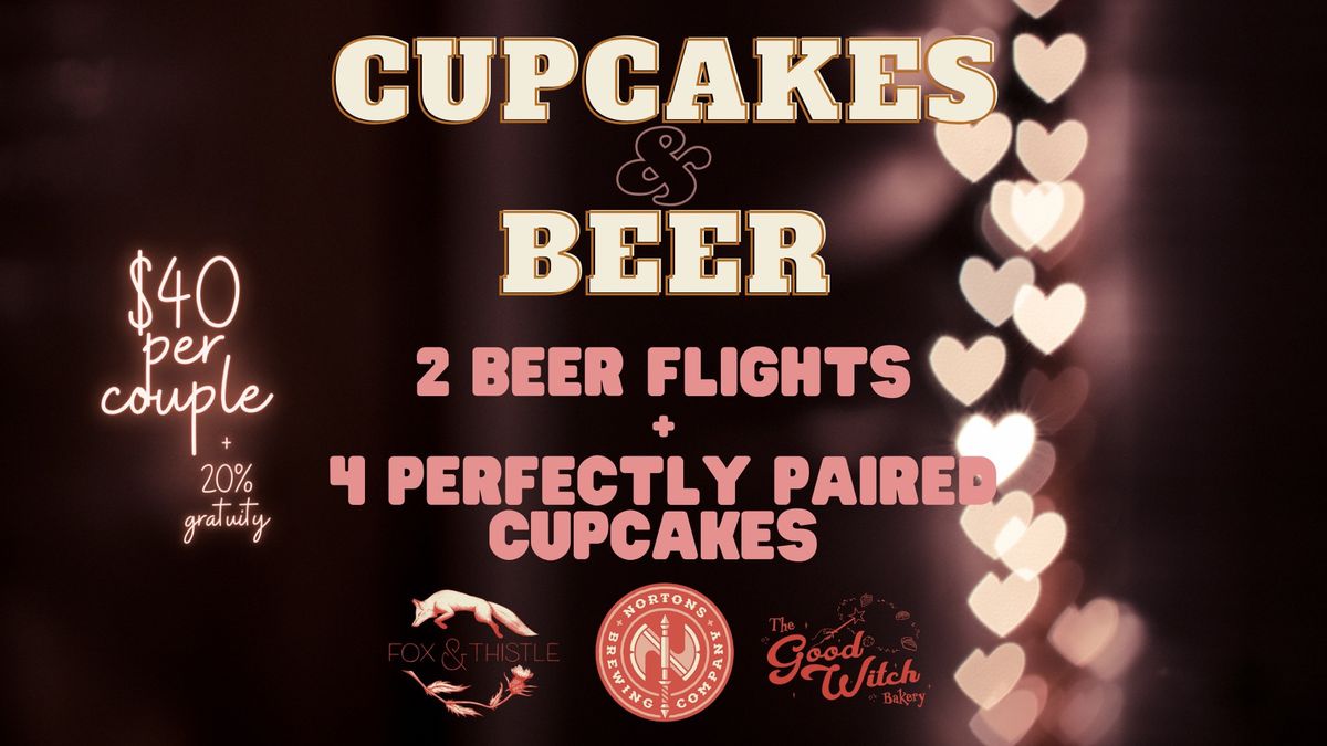 Valentines Cupcake and Beer Pairing