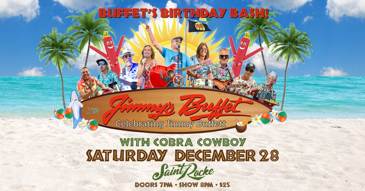 Jimmy\u2019s Buffet - Celebrating the Music of Jimmy Buffet w\/ Cobra Cowboy