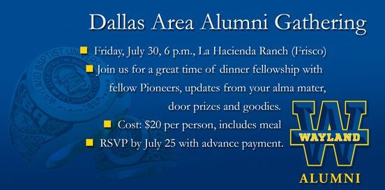 Dallas Area Alumni Gathering