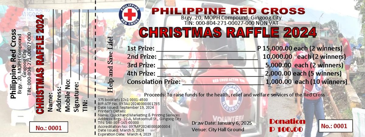 Christmas Raffle 2024