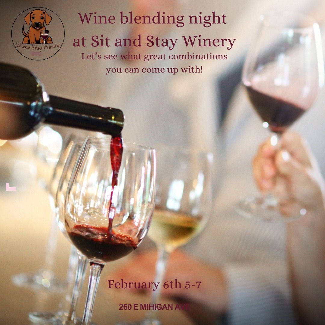 Craft Beverage Week- Wine Blending Night