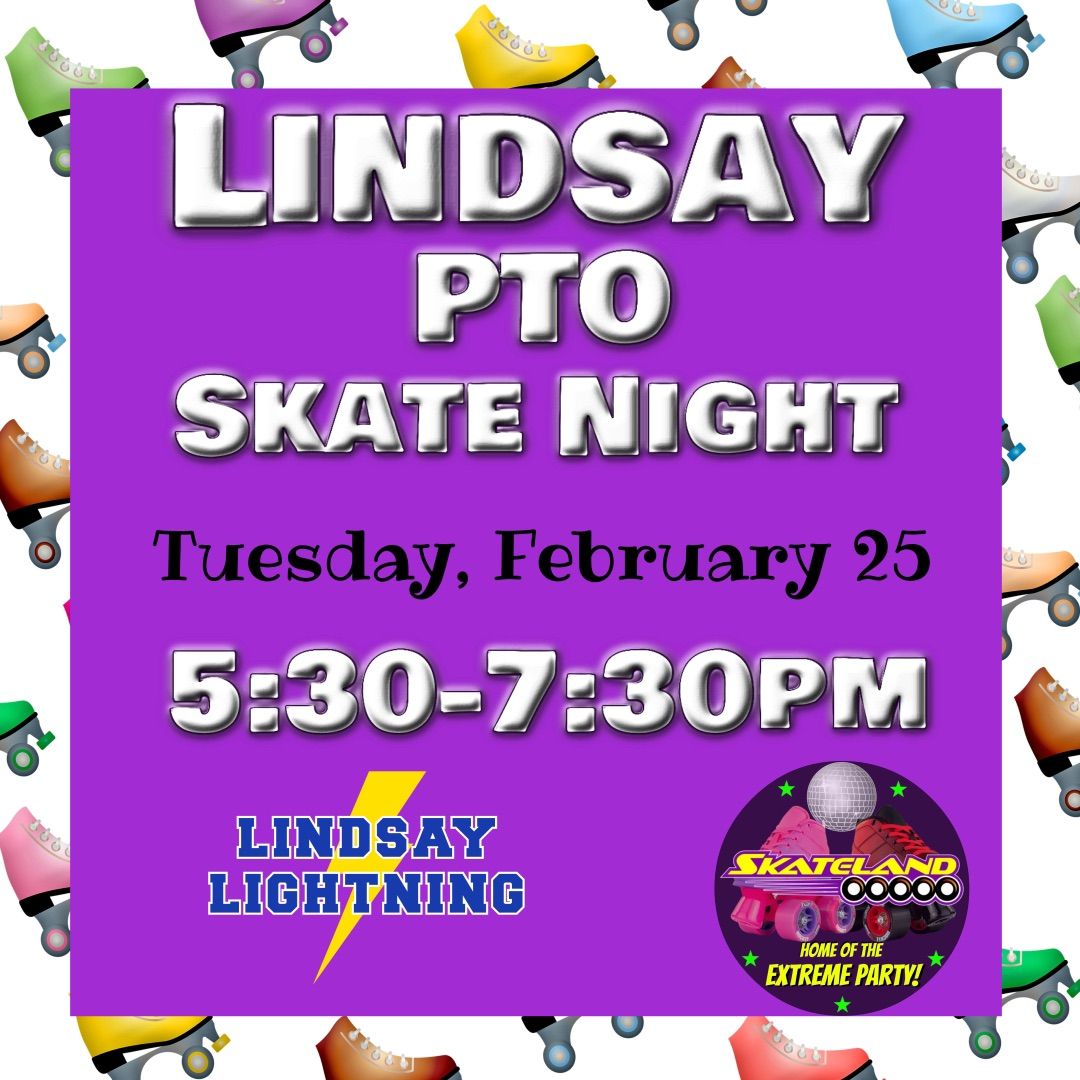 Lindsay PTO Skate Night