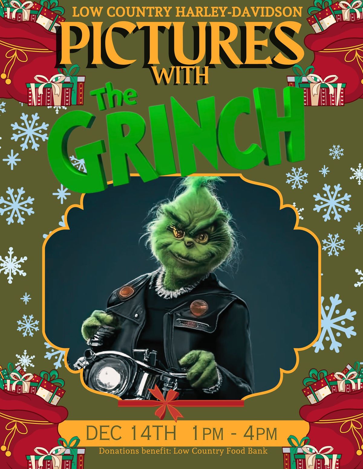 FREE Pictures with The Grinch