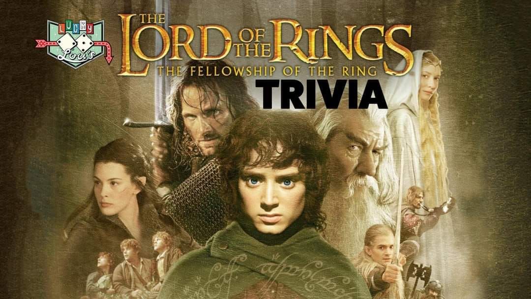 Lizard's Lord of the Rings - Fellowship of the Ring Trivia